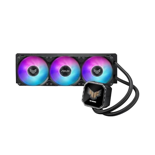 ASUS TUF Gaming LC III 360 ARGB LCD with pre-Installed & Integrated Triple Fans Designed for high Airflow and Static Pressure; 2.8
