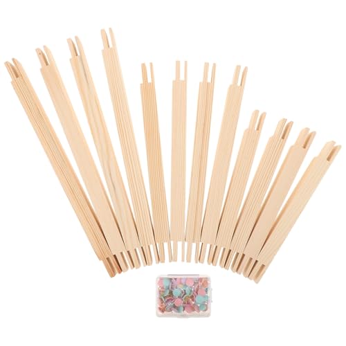 Cerceaux à Broder Bois Healvian avec Punaises pour Cadre DIY