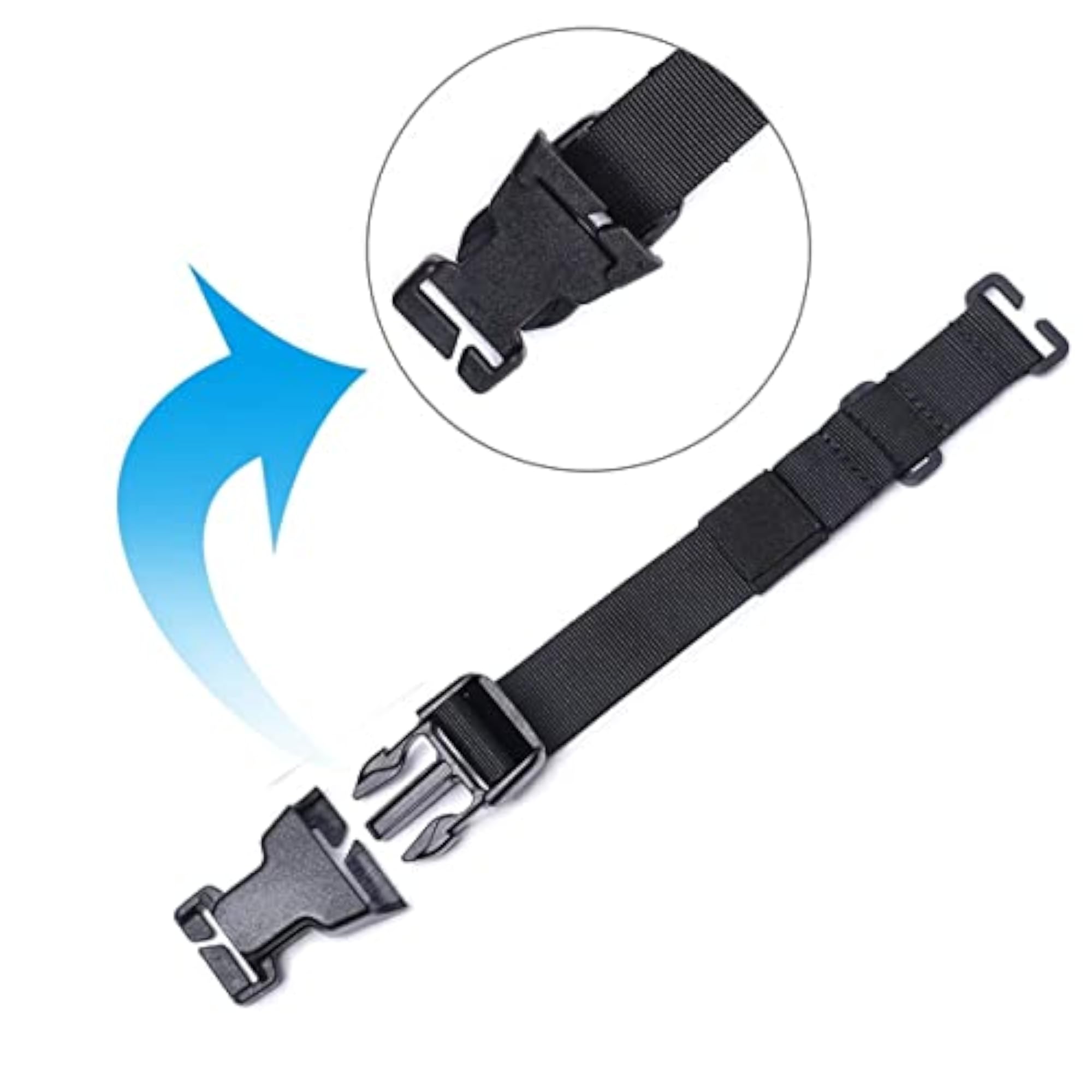 6 Pcs Tactical Molle Backpack Straps Accessories Set