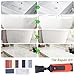 Sunicon Tile Repair Kit, Porcelain Ceramic Tile Chip Repair Kit for Wall, Electric Heating Pen Wax Block Set, Crack Gaps Repairing Tools 8 Colors for Stone Porcelain