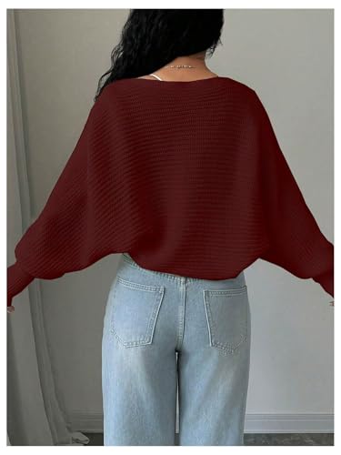 Image of GORGLITTER Women's Open Front Cropped Cardigan Bolero Sweater Lightweight Long Sleeve Shrug Knit Top