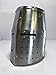 Medieval Templar Crusader Knight Armor Helmet Silver Antique with Stand for Adult | Greek Roman Spartan Armour