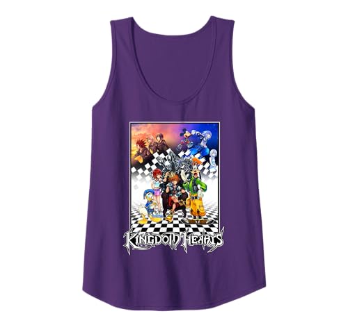Débardeur Kingdom Hearts Disney Throne pour fan de gaming