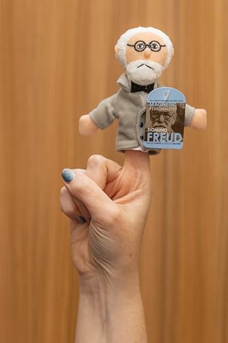Muñeco magnético Sigmund Freud de peluche 10 cm miniatura 4