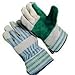 M DIAMOND M Gloves, Elastic Wrist Full Leather Double Palm 2.5