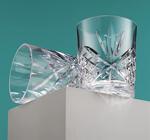 Godinger Shatterproof Acrylic Old Fashioned Rocks Glasses, Set of 4, 11oz - image 5