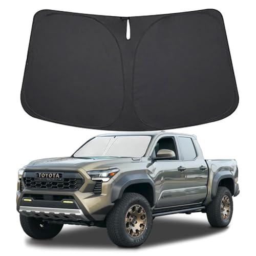 Windshield Sun Shade for Toyota Tacoma 2016-2023 2024 2025 2Dr 4Dr Pickup Truck Front Window Sun...