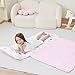Toddler Nap Mat with Pillow and Blanket, Extra Large Rolled Napping Mats,Slumber Bags for Boys Girls,Kids Sleeping Bag for Daycare, 21