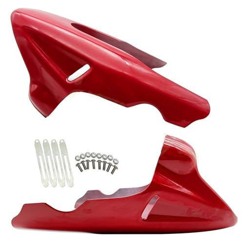Protection de moteur moto sous le capot Honda CB400 VTEC pare-pierre robuste rouge