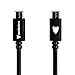 Price comparison product image MediaDevil USB 3.1 Type C to USB 3.1 Type C Cable (2m, Black) for Laptops, Smartphones and Tablets