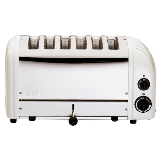 Dualit VARIO - Tostadora 6 slices blanco