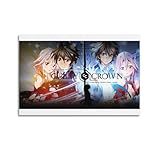 NIIKAB Guilty Crown Aesthetic Posters Boho Posters (7) Poster Decorative Painting Canvas Wall Art Living Room Posters Bedroom Painting 16x24inch(40x60cm) Unframe-style
