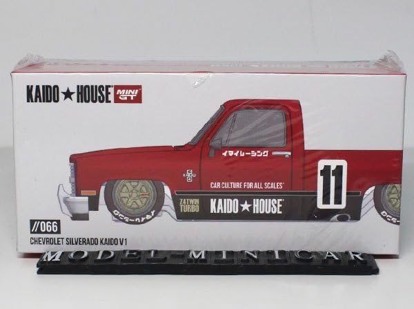 ミニカー KAIDO HOUSE Chevrolet Silverado KAIDO V1 Amazon | MINIGT 1/64 Chevrolet Silverado KAIDO V1 KHMG066 Kaido