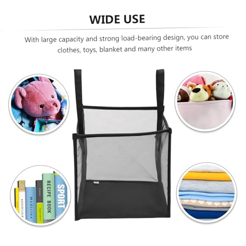 Panier à linge pliable en maille pour rangement de jouets et vêtements - 5