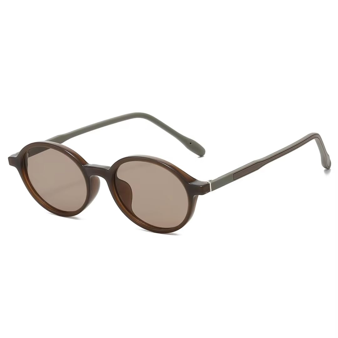 Lunettes de soleil rondes petites ultra-légères protection UV400 mode - 8