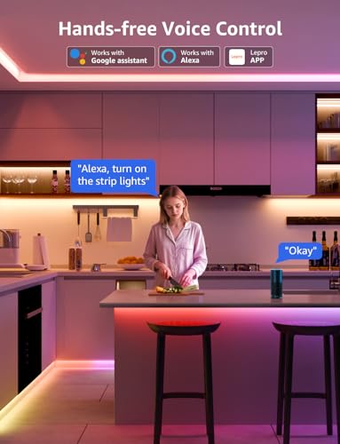 Lepro Bundle - 2 items con luces LED inteligentes miniatura 4