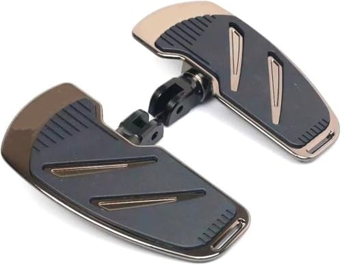 Repose-pieds moto pour BENDA LFC700 en aluminium coloris gris titane ash