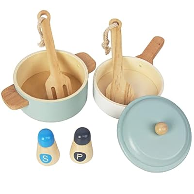 Wooden Toddler Play Kitchen Set with Utensils and Liberia Ubuy
