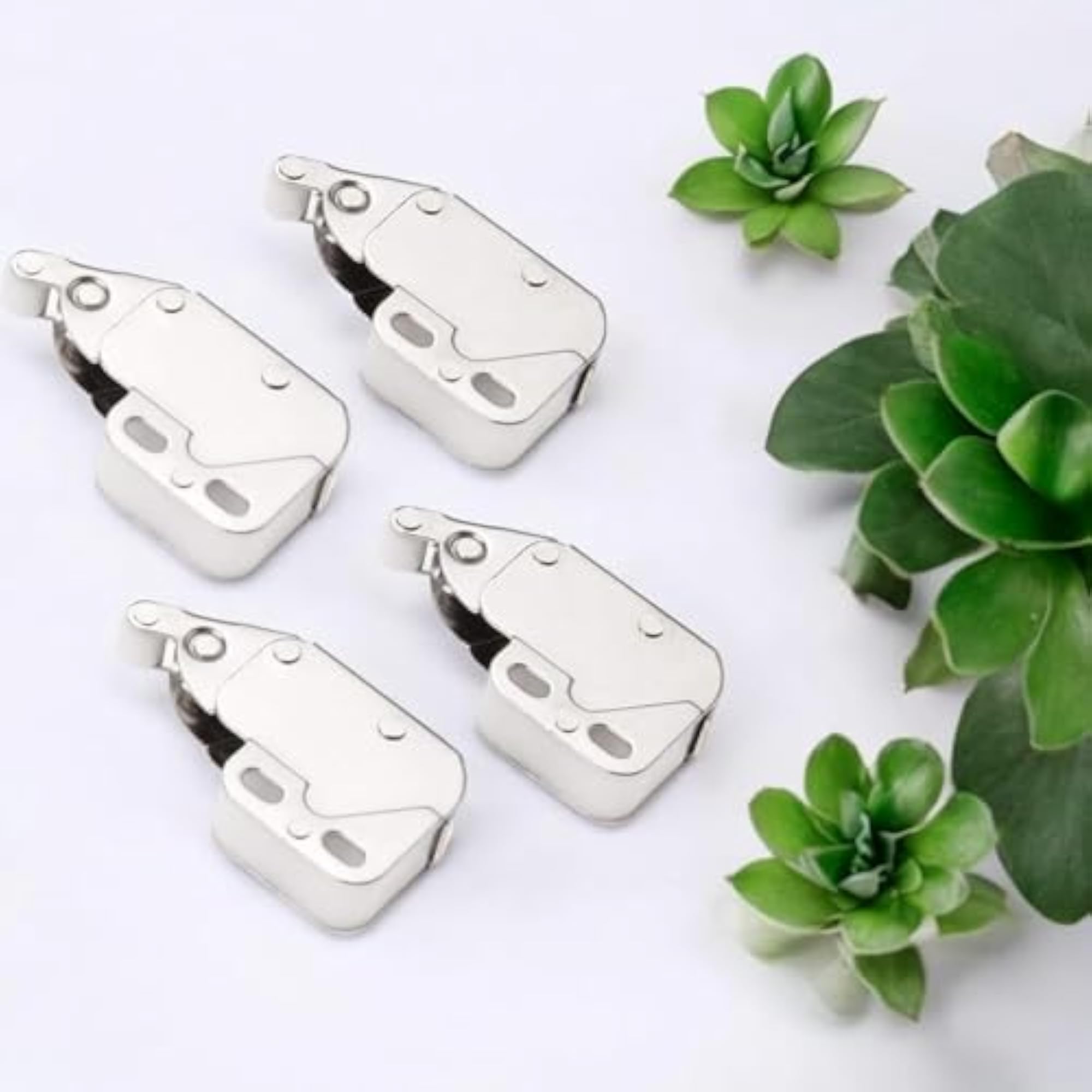 4Pcs Spring Loaded Mini Push Catch Release Latch