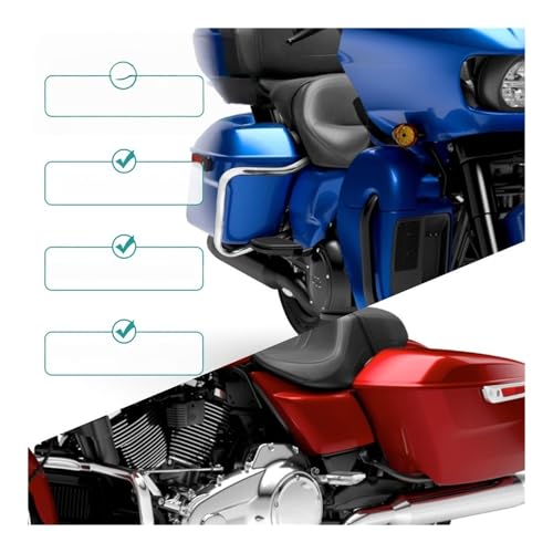 Cadre sécurité autoroute Touring en acier premium pour Street Glide - 5