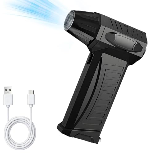 Mini Aspiradora De - Soplador De Comprimido De 6 Niveles, Dispositivo De Limpieza Recargable | Potente tecnología de limpieza Control preciso del flujo de Diseño compacto, electrónica d