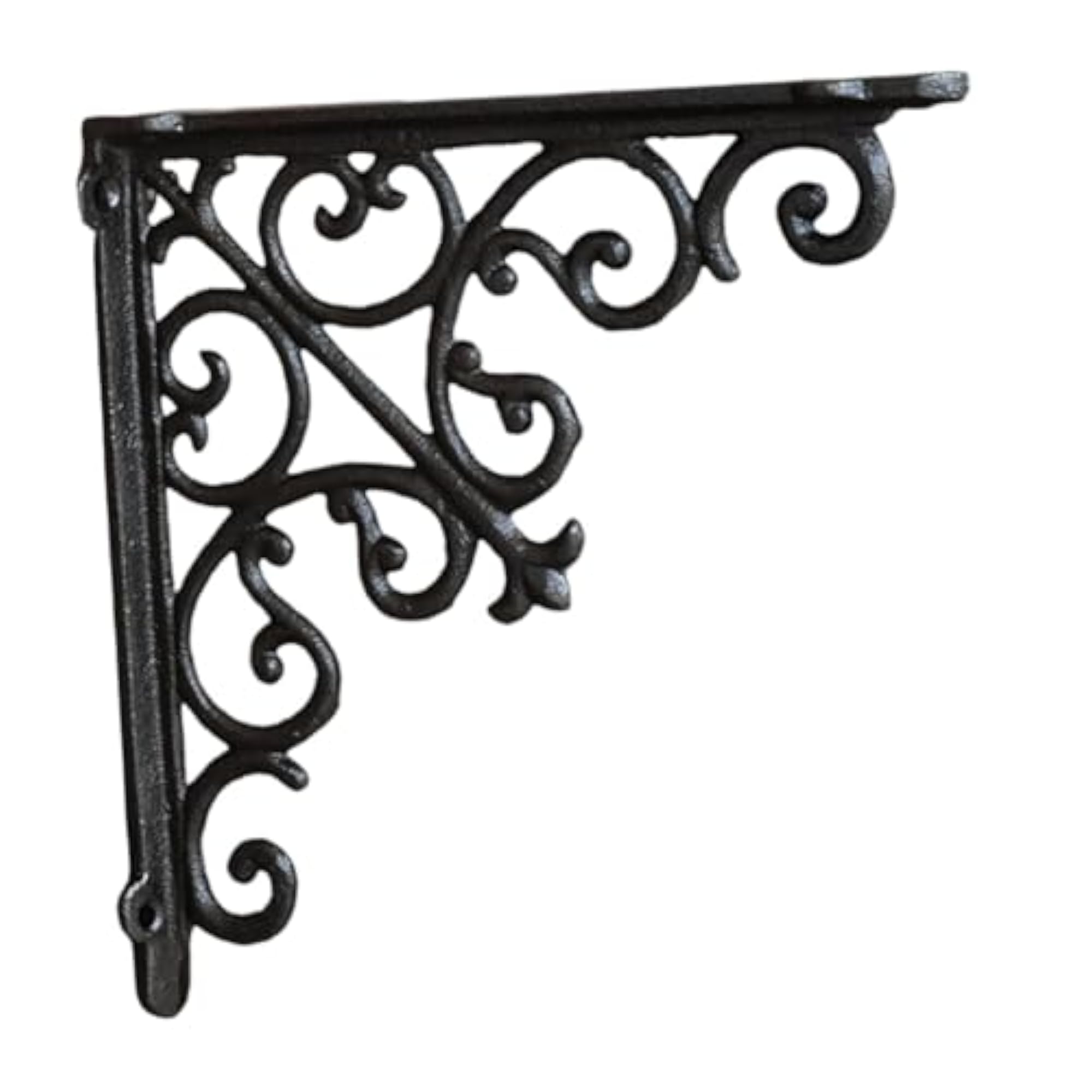 Decorative Shelf Bracket, Iron Wall Mount Bracket
