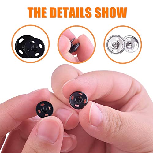 Bymivofun 90 Set di Bottoni Automatici da Cucire