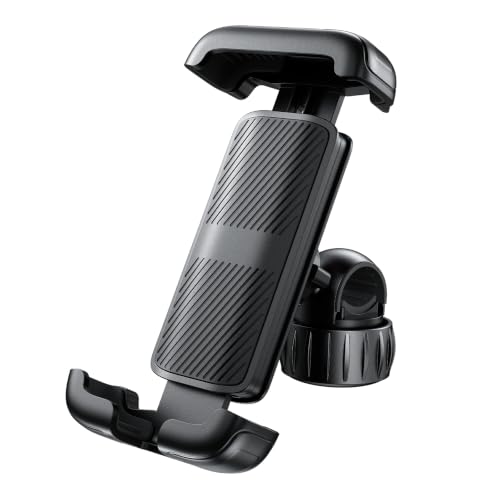 LISEN Bike Phone Holder, [Super Easy Install] Motorcycle Phone Mount Ebike Accessories Bicycle...