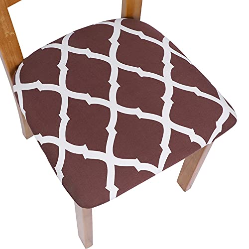 1/2/4/6Pieces Chair Seat Protector Covers Removable Case Living Room Kitchen Stretch Dining Chair Cover 1PCS A8 Cover