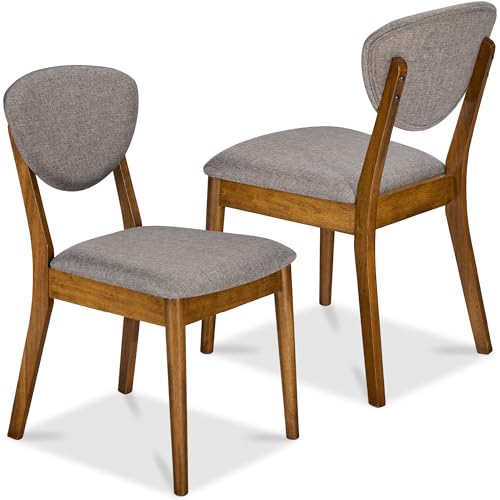 Best Choice Products Dining Chairs Set of 2, Mid-Century Modern