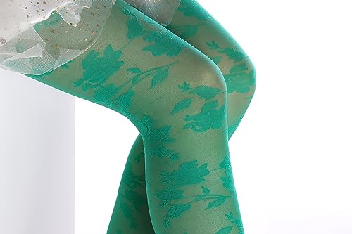 Image of Sahabowi Women Tights, Female Sheer High Waist Pantyhose, Vintage Control Top Stockings