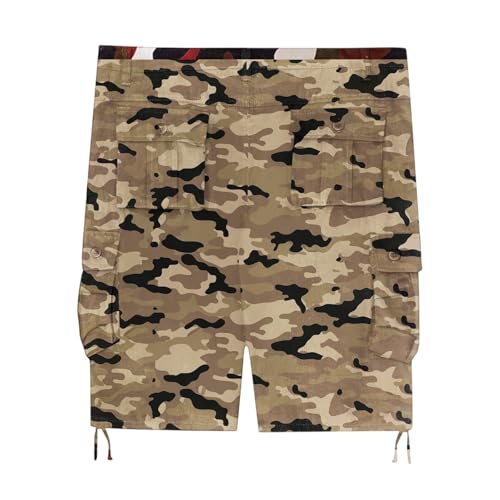 FONMA Shorts Cargo para Hombre Verano Casual Outdoor miniatura 3