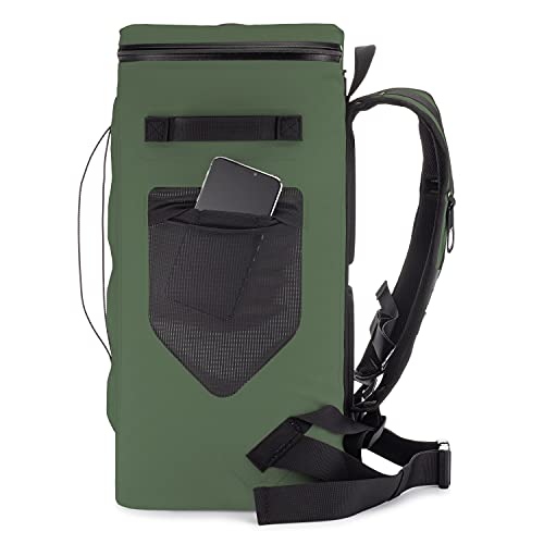 Insulated Backpack Cooler Holds 24 Or 35 Cans For 72 Hours - Perfect Lunch Or Drink Bag For Camping, Hiking, Beach, Kayaking, Sports Or Fishing - 100% Waterproof Heavy Duty Construction By Earth Pak #TOP2