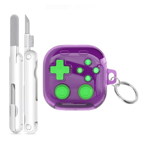 �Ή�/�݊������� Galaxy Buds4/Buds4 Pro �N���A�P�[�X CASE ���[ �ی� �������� �����J�o�[ �l�C �J���r�i�t��(�N���A�p�[�v��)