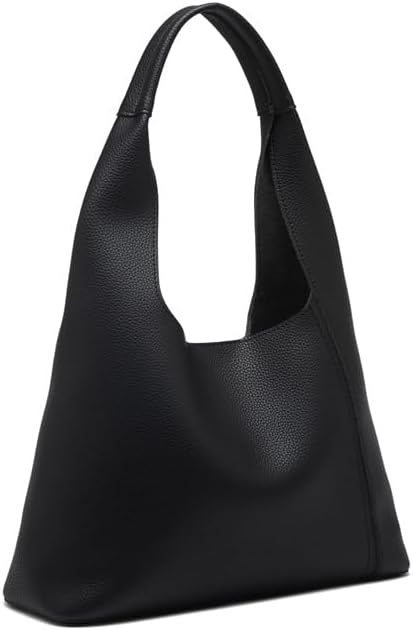 Slouchy Hobo Tote Bags for Women - Retro PU Leather Shoulder Handbag Purse Large Capacity 2pcs - Image 8