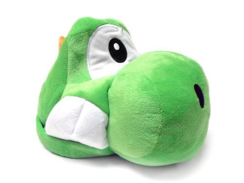Green Yoshi Plush Costume Hat 
