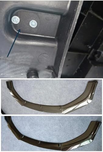 Bande décorative surface en carbone pour becquets avant Ford Focus - 2