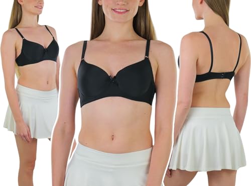 Image of ToBeInStyle Women's Pack of 6 Classic Style Underwire Supportive Padded Bras