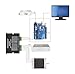 STEPPERONLINE Digital Stepper Driver 0.3-2.2A 10-30VDC 1/64 Micro-Step Resolutions for Nema 8, 11, 14, 16, 17 Stepper Motor