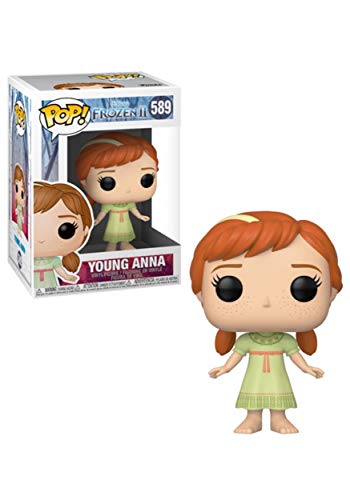 Funko Pop! Disney: Frozen 2 - Young Anna - el Reino del Hielo - Figura de Vinilo Coleccionable - Idea de Regalo- Mercancia Oficial - Juguetes para Niños y Adultos - Movies Fans