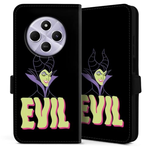 Housse Xiaomi Redmi 14C Disney Méchant - Étui Portefeuille Magnétique Film