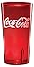 32 oz. Red Plastic Coke Tumblers, Coca Cola by GET 6632-RC-EC (Pack of 4)