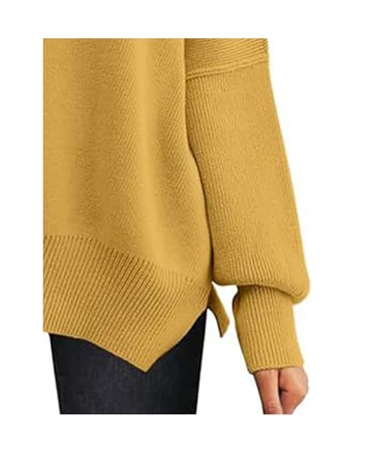 Image of SEMATOMALA Women's Oversized Plain Batwing Sweaters Fall Winter Crewneck Trendy Pullover Knit Jumper Tops