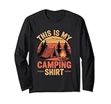 Photo Gallery divertente camping citazioni this is my camping costume cool camping maglia a manica Photo Gallery divertente camping citazioni this is my camping costume cool camping maglia a manica