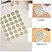 Tofficu 360pcs Self-Adhesive Scratch Off Stickers for Games Labels for Raffle Cards Fun for All Ages for Parties and Rewards
