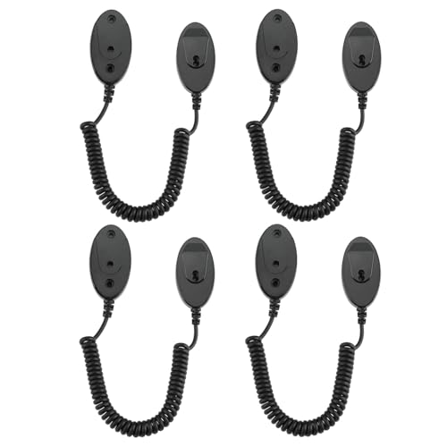 Lexziuo 4PCS Magnetic Remote Control Holder with Tether Cord - St...