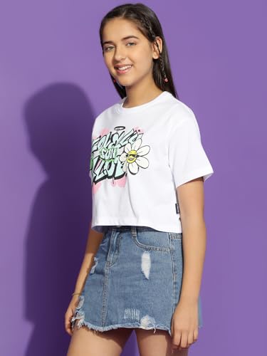 Image of Li'l Tomatoes Girls T-Shirt|Cotton|Relaxed Fit