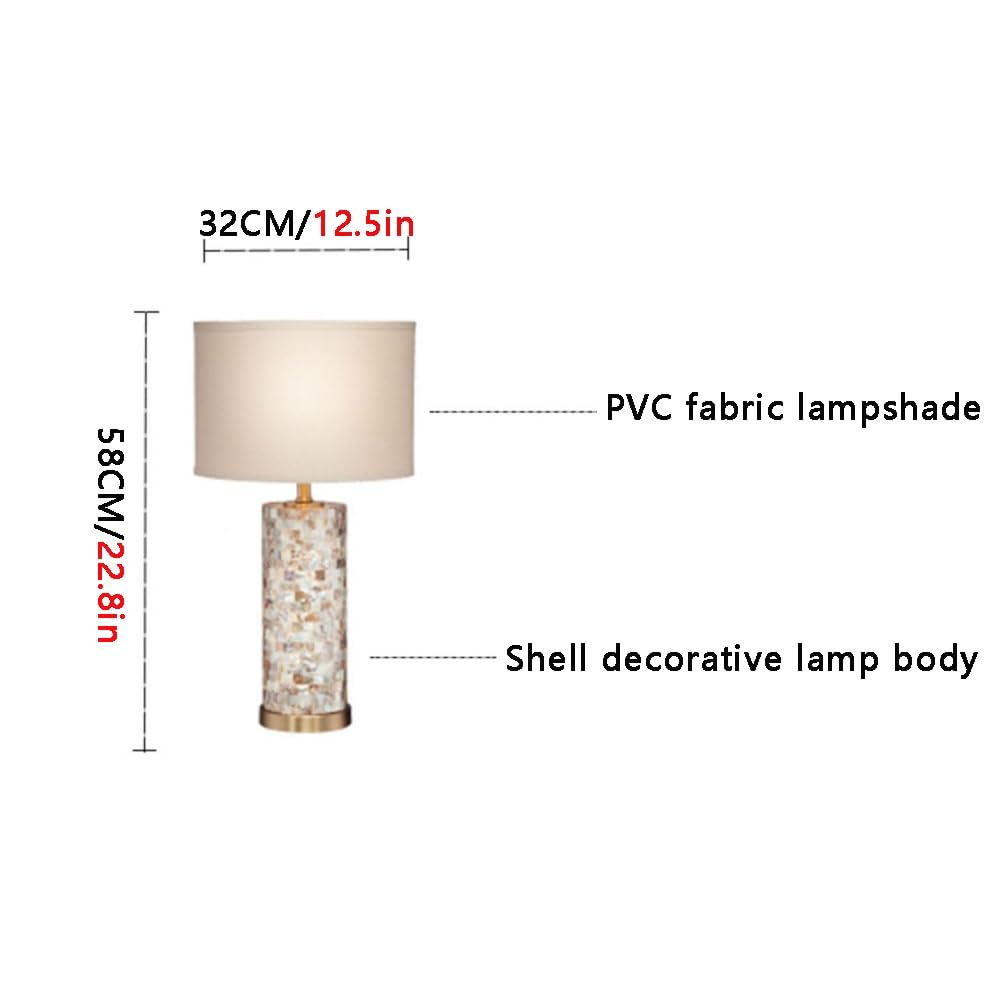 Lampki nocne, Lampy nocne do salonu, lampki biurkowe, nowoczesny wystrój z abażurem tkaniny, lampka nocna biura nad komodą i wyspą kuchenną