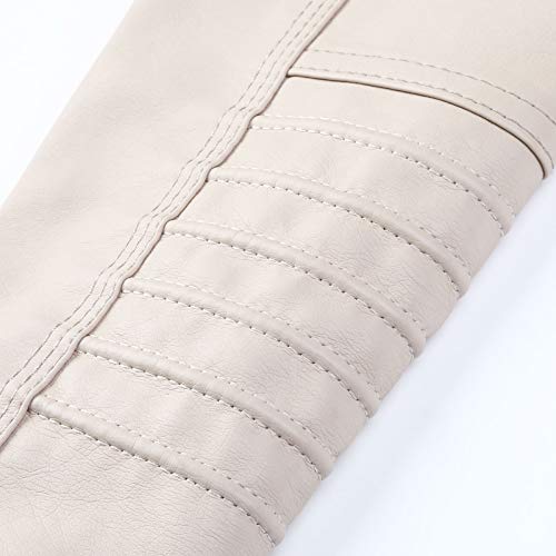 Chaqueta con cremallera para mujer con cuello de cinturón ajustable 5