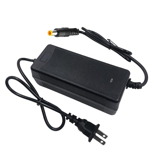 Suptopone Lectric Ebike Charger 48V, 54.6V 2A Ebike Battery Charger for 48V Lithium Battery, Electric Bicycle Power Adapter with DC2.1 Jack Connector